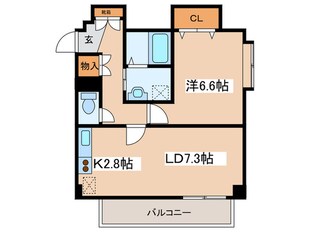 ナンディ－ヌ・トレ－ズの物件間取画像